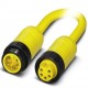 SAC-5P-MINMS/10,0-547/MINFS 1416650 PHOENIX CONTACT Cable de potencia, 5-polos, PVC, amarillo, Conector mach..