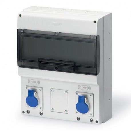 204.UB21R-3A3A SCAME BOÎTE, DISTR. 2 COUPS de RFID 3A 3,5 kW