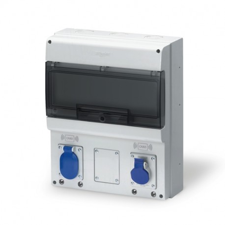 204.UB21R-3C3A SCAME BOÎTE, DISTR. 2 COUPS DE RFID