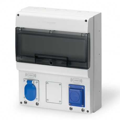 204.UB21R-3CUN SCAME CASELLA, DISTR. 2 COLPI DI RFID
