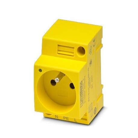EO-E/UT/SH/LED/YE 1068076 PHOENIX CONTACT Steckdose, Steckgesicht Typ E, für Frankreich und weitere Länder, ..