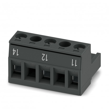 MSTB 2,5/ 5-ST-5,08BKPABD-11SO 1714105 PHOENIX CONTACT Conector de placa de circuito impreso, sección nomina..