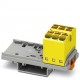 PTFIX 6X4-NS35 YE 3273532 PHOENIX CONTACT Bloco de distribuição