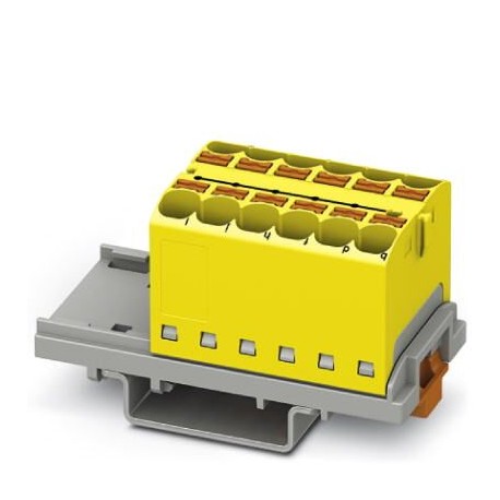 PTFIX 12X4-NS35 YE 3273554 PHOENIX CONTACT Le bloc de Distribution