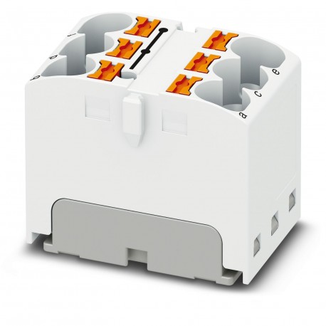 PTFIX 6X4 WH 3273802 PHOENIX CONTACT Bloco de distribuição