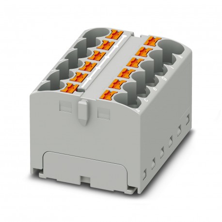 PTFIX 12X4-G GY 3273944 PHOENIX CONTACT Distribution block