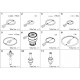 027H7222 DANFOSS REFRIGERATION ICLX 125 Overhaul kit