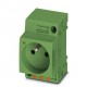 EO-E/PT/SH/LED/GN 0804023 PHOENIX CONTACT Steckdose, Steckgesicht Typ E, Push-in-Federanschluss, für Frankre..