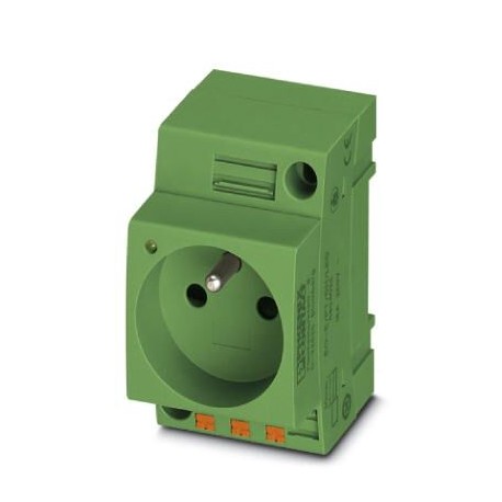 EO-E/PT/SH/LED/GN 0804023 PHOENIX CONTACT Presa, Piano d'inserimento tipo E, Connessione a molla Push-in, pe..