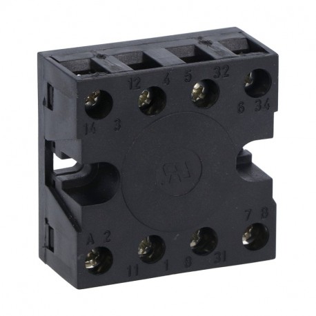 31L48P8 L48P8 LOVATO Zócalo octal volante Conex. Tornillo