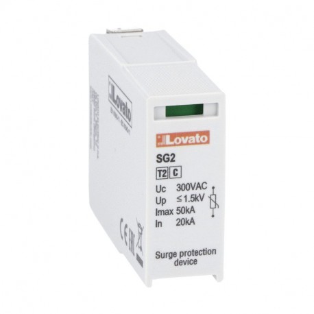 SGX02PA300 LOVATO CARTOUCHES DE RECHANGE POUR PARAFOUDRE
