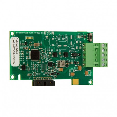 DXG-NET-CANOPEN 744-F0116-00P Y7-744-F0116-00P EATON ELECTRIC Field bus module CANopen for variable frequenc..