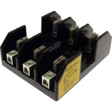 FUSE BLOCK J60100-3COR J60100-3COR EATON ELECTRIC Sicherungsblock, Niederspannung, 70 A, AC 600 V, UL Class ..