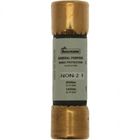 BUSS ONE TIME FUSE NON-3 NON-3 EATON ELECTRIC cartouche fusible, Basse tension, 10 A, AC 250 V, UL Class K5,..