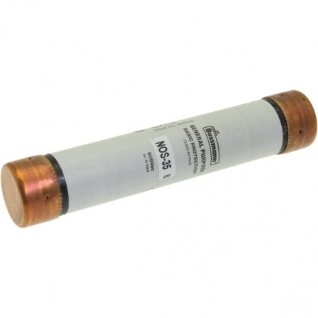 BUSS ONE TIME FUSE NOS-35 NOS-35 EATON ELECTRIC cartouche fusible, Basse tension, 35 A, DC 125 V, 20,6 x 76,..