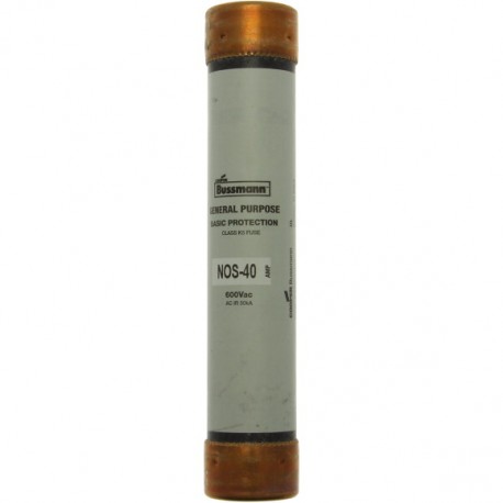 BUSS ONE TIME FUSE NOS-45 NOS-45 EATON ELECTRIC Bloc-fusible, Basse tension, 100 A, AC 600 V, DC 600 V, UL c..