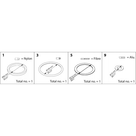 148B6059 DANFOSS REFRIGERATION Type: Inspection kit
