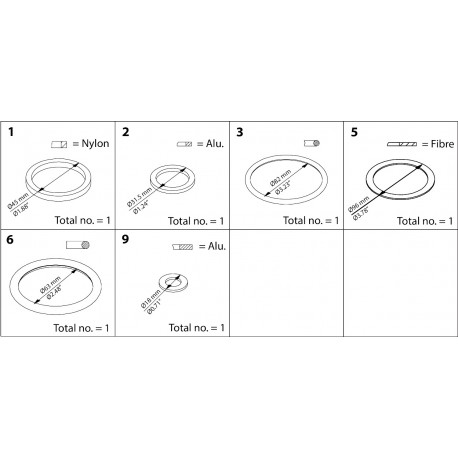148B6055 DANFOSS REFRIGERATION Type: Inspection kit