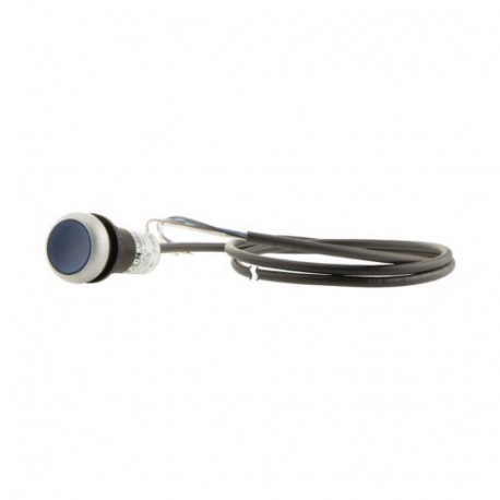 C22-DRL-B-K10-24-P65 185597 Y7-185597 EATON ELECTRIC Push-button light flush compact 22mm Latching Blue 24 V..