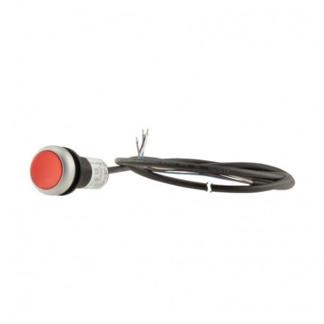 C22-DR-R-K01-P65 185626 Y7-185626 EATON ELECTRIC Push button flush compact 22mm Latching Red 1 NC cable-free..