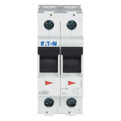 IS-25/2 276263 Y7-276263 EATON ELECTRIC Sezionatore, 2P, 25A