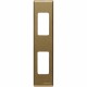 5367/2B BTCINO MG-PLATE PERF 1+1M BRONZE