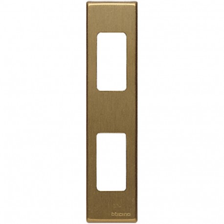 5367/2B BTCINO MG-PLAQUE DE PERF 1+1M DE BRONZE