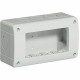 24404 BTCINO IB-SCATOLA IP40 4M GRIGIO