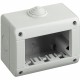 25403 BTCINO IB-SCATOLA IP40 3M GRIGIO