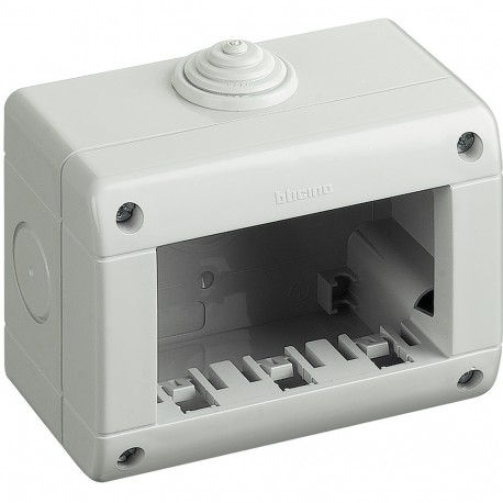 25403 BTCINO IB-CAIXA IP40 3M CINZA