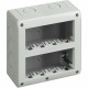 25408V BTCINO IB-BOX IP40 SEE 4X2M GREY