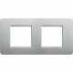 AM4802/2SL BTCINO MX-PLACA 2X2M PLATA