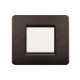 AM4802GG BTCINO MX-PLATE 2M BROWN COFFEE
