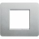 AM4802SL BTCINO MX-PLATE 2M SILVER