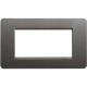AM4804IR BTCINO MX-PLACA 4M ACERO