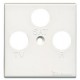 AM5163/3 BTCINO MX-FRONT TV-R-SAT 2M WHITE
