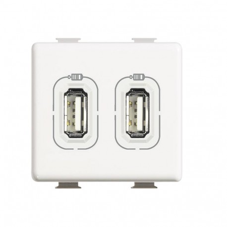 AM5285C2 BTCINO MX-BASE USBA+2,4 A/5V 2M BRANCO.