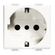 AM5440/3 BTCINO MX-IT BASE 2P+T 16A 2M WHITE