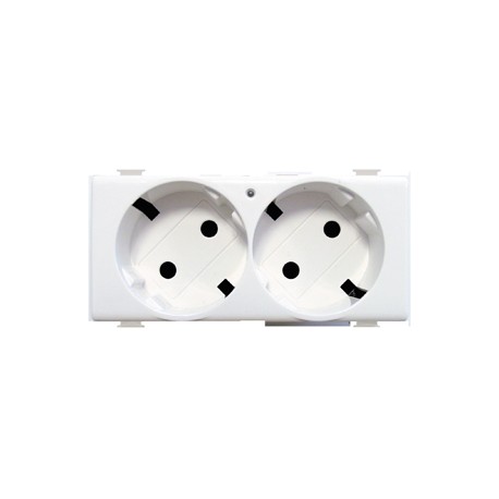 AM5450/2 BTCINO MX-BASE 2X2P+T 16A 2M BLAN