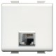 AM5959/12 BTCINO MX-BASE-TELEFON-RJ12-2M-WEIß