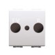 C4204 BTCINO MO-ANTERIORE TV-R 2M BIANCO