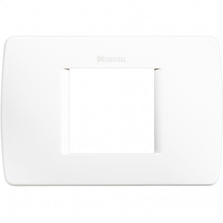 C4819BN BTCINO LU-PLACA 2M CENT BLANCO