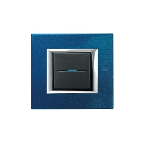 HA4802BM BTCINO AX-PLATE 2M BLUE MEISSEN