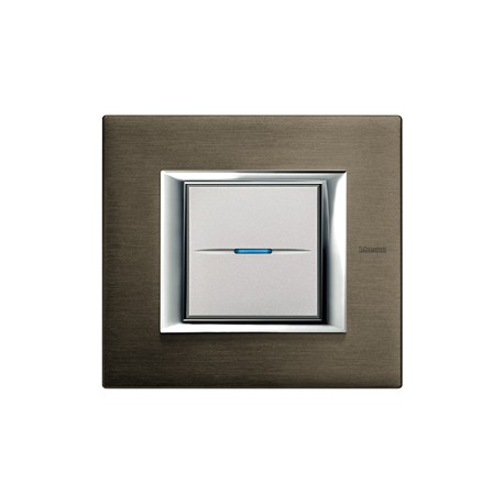 HA4802BR BTCINO AX-PLACCA 2M BRONZE