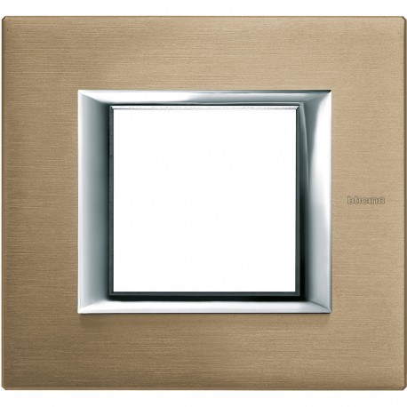 HA4802NX BTCINO AX-PLATE 2M TITANIUM SAT