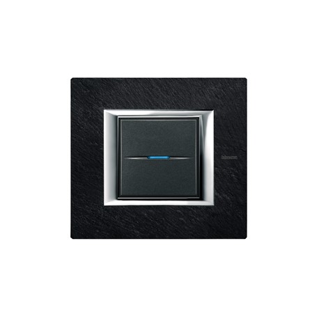 HA4802RLV BTCINO AX-PLACCA 2M BURNS PIETRA