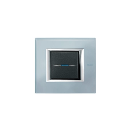 HA4802VZS BTCINO AX-PLACA 2M VIDRO AZUL