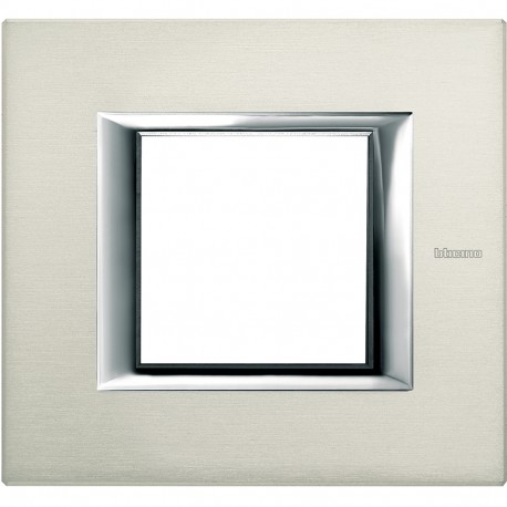 HA4802XC BTCINO AX-PLACA 2M ALUM PULIDO