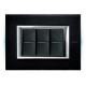 HA4803RLV BTCINO AX-PLATE 3M STONE BURNS