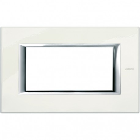 HA4804BG BTCINO AX-PLATE 4M-WHITE LIMO